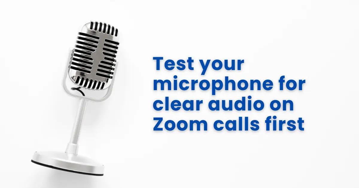 Test Your Microphone for Zoom Calls - Mic Test Online